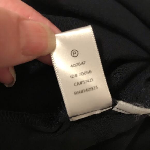 Loft Sleeveless Blouse w/blue on blue floral print - Picture 8 of 10